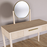 Туалетный Стол с зеркалом Primo Светлый дуб варинант исполнения - 3 | Loft Concept в Самаре