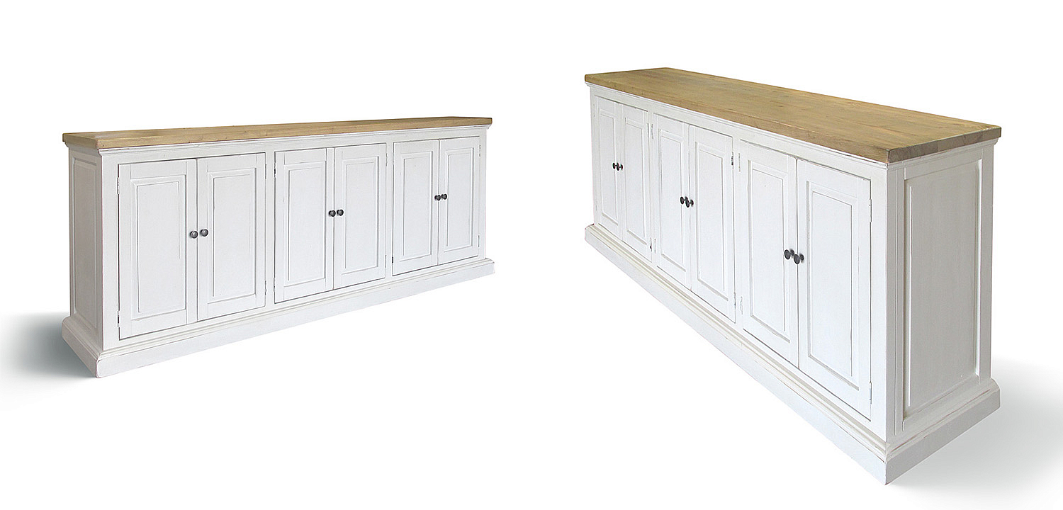 Комод длинный в стиле прованс Lazzaro Provence HARMONIE Antique White Белый Комод длинный в стиле прованс Lazzaro Provence HARMONIE Antique White Белый - Loft-Concept в Самаре