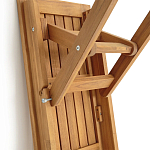 Деревянная скамья складная Jerome Wood Bench варинант исполнения - 4 | Loft Concept в Самаре