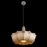 Подвесной светильник с белым фигурным абажуром и мягкими волнистыми краями Cloud Motion  варинант исполнения - 9 | Loft Concept в Самаре