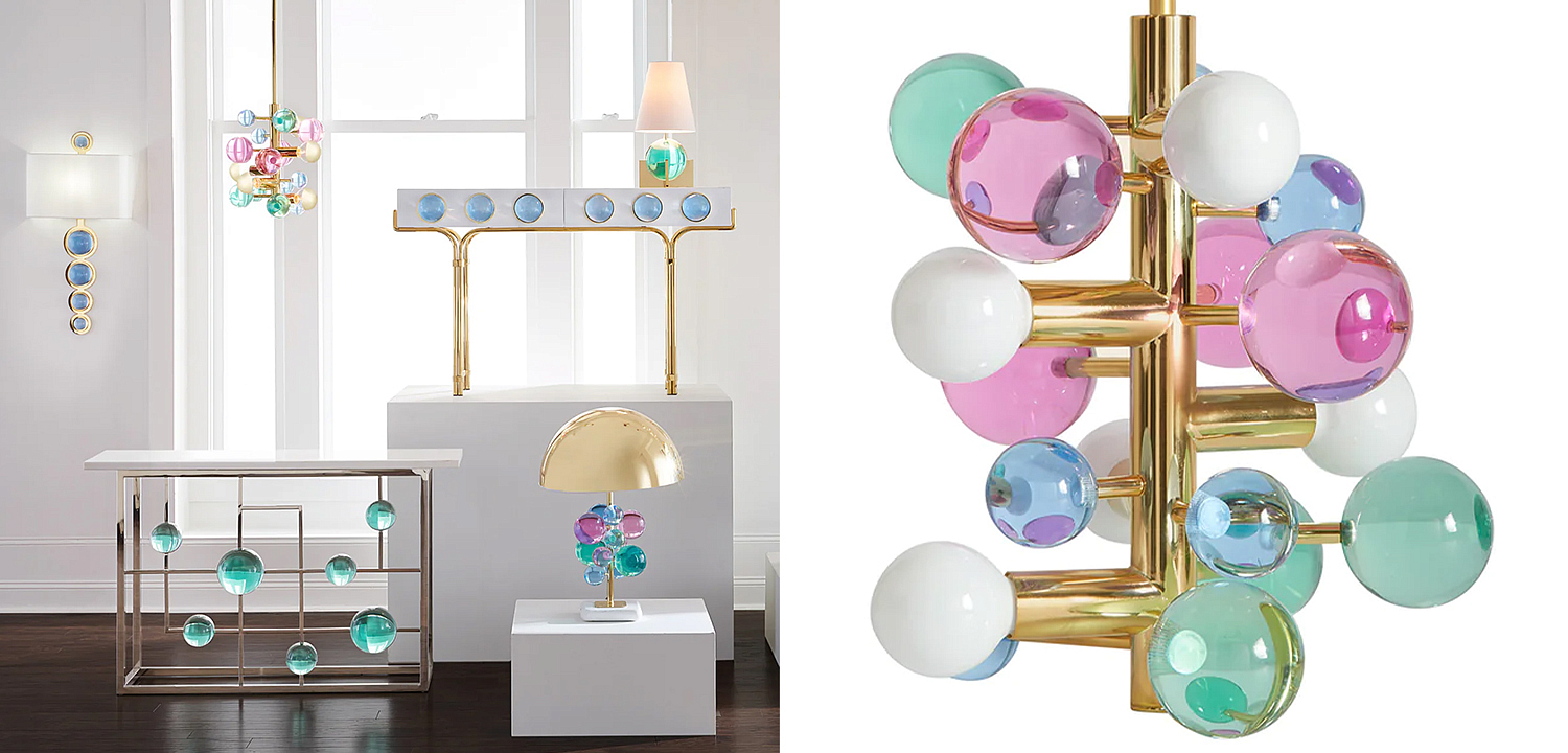 Светильник Jonathan Adler GLOBO FIVE-LIGHT CHANDELIER Multi Светильник Jonathan Adler GLOBO FIVE-LIGHT CHANDELIER Multi - Loft-Concept в Самаре