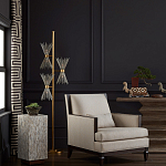 Торшер с абажурами из тонких металлических палочек Wild Thorns варинант исполнения - 4 | Loft Concept в Самаре