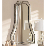 Зеркало в серебристой фигурной раме Silver Reflection варинант исполнения - 5 | Loft Concept в Самаре