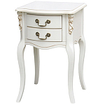 Прикроватная тумба в стиле прованс с 2-мя ящиками Paule Montmartre Provence Bedside Table варинант исполнения - 1 | Loft Concept в Самаре