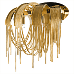 Бра с металиическими цепочками и дугообразными элементами Atlantis Chain варинант исполнения - 9 | Loft Concept в Самаре