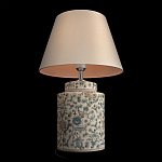 Настольная лампа цилиндрическая с цветочной росписью Lamp Flower Painting варинант исполнения - 5 | Loft Concept в Самаре