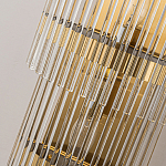 Бра с золотистым основанием и прозрачными трубками Nembus варинант исполнения - 5 | Loft Concept в Самаре