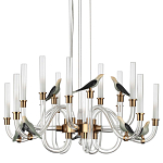 Люстра с декоративными птицами Ganthea D 73 см варинант исполнения - 1 | Loft Concept в Самаре