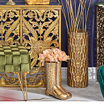 Ваза в форме сапог с рельефной текстурой и ручками Vase Boot варинант исполнения - 6 | Loft Concept в Самаре