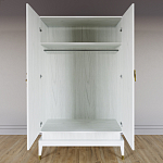 Платяной шкаф Elsa Dreams White с 2-мя фасадами варинант исполнения - 4 | Loft Concept в Самаре