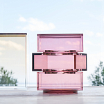 Стол журнальный в форме кубов Acrylic Furniture Lumina Crimson Clarity варинант исполнения - 9 | Loft Concept в Самаре