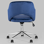 Кресло для компьютерного стола Veloury Blue варинант исполнения - 5 | Loft Concept в Самаре