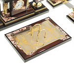 Настольный письменный набор из яшмы Manager Organizer варинант исполнения - 4 | Loft Concept в Самаре