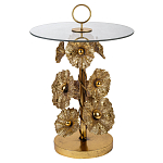 Столик металлический Golden Flower варинант исполнения - 1 | Loft Concept в Самаре