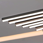 Люстра в виде распахнутых крыльев из тонких металлических планок Flight of Freedom варинант исполнения - 13 | Loft Concept в Самаре