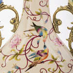 Ваза из фарфора с бронзовыми вставками Eden Garden варинант исполнения - 6 | Loft Concept в Самаре