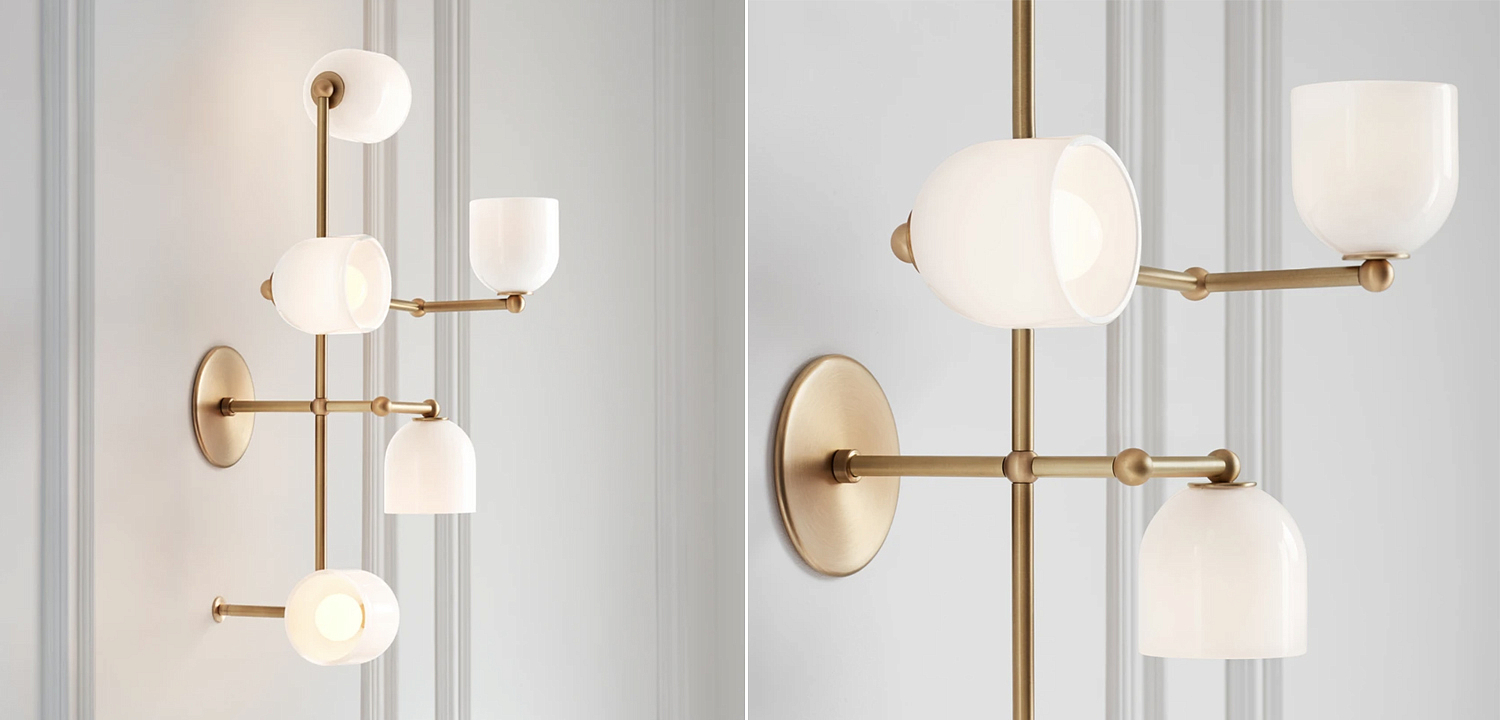 Бра Edie Sconce white Бра Edie Sconce white - Loft-Concept в Самаре