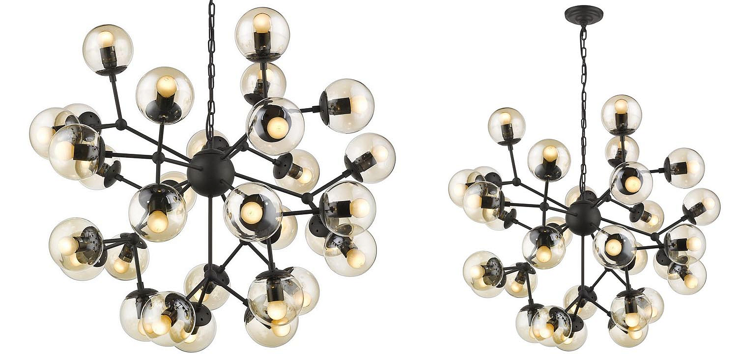 Люстра Modo Chandelier black Люстра Modo Chandelier black - Loft-Concept в Самаре