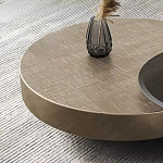 Комплект их 2-х круглых дизайнерских журнальных столов Difelap варинант исполнения - 3 | Loft Concept в Самаре