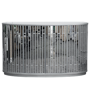 Комод зеркальный Mirror Blocks Commode
