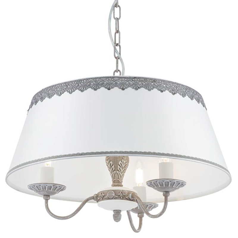 Люстра подвесная Grey lampshade Серый Люстра подвесная Grey lampshade Серый в Самаре | Loft Concept
