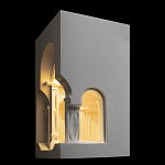 Встраиваемый в стену гипсовый светильник под покраску с арками и рельефными колоннами Antiquity Athena варинант исполнения - 5 | Loft Concept в Самаре