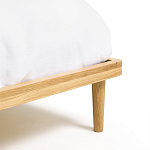 Кровать из массива дуба с пружинным блоком Mateta варинант исполнения - 7 | Loft Concept в Самаре