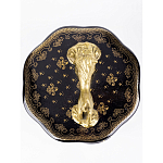 Шкатулка черного цвета с крышкой с фигуркой льва Eden Garden варинант исполнения - 5 | Loft Concept в Самаре