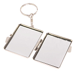 Зеркало брелок складное двухстороннее из натурального камня Малахит Stone Mirrors варинант исполнения - 3 | Loft Concept в Самаре