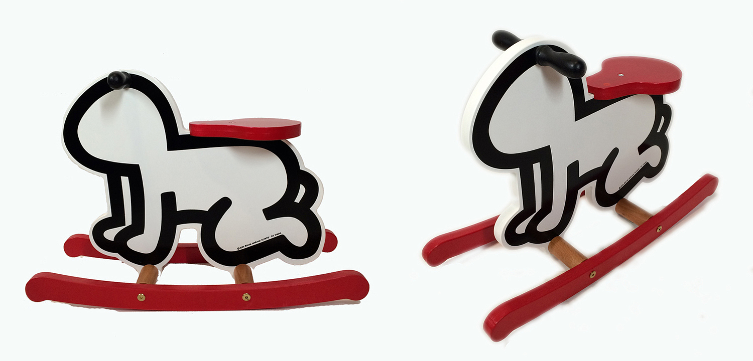 Детская деревянная качалка VILAC KEITH HARING ROCKER BABY TOY-WHITE Детская деревянная качалка VILAC KEITH HARING ROCKER BABY TOY-WHITE - Loft-Concept в Самаре