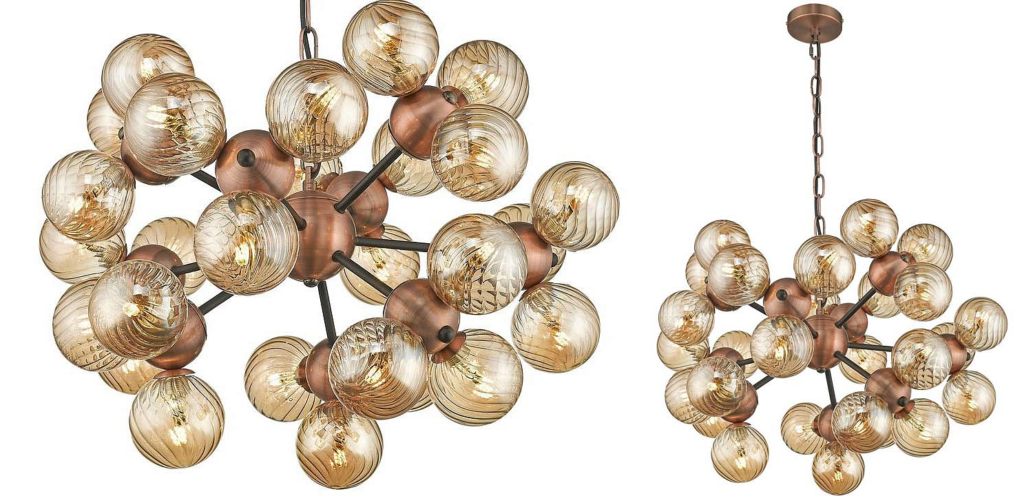 Люстра Berries Chandelier Amber 50 Люстра Berries Chandelier Amber 50 - Loft-Concept в Самаре