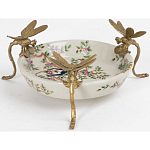 Блюдо фарфоровое Полет стрекоз Jita варинант исполнения - 2 | Loft Concept в Самаре