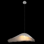 Подвесной светильник с асимметричным волнообразным абажуром и фактурной бахромой по краю Tactile Line варинант исполнения - 5 | Loft Concept в Самаре