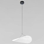 Подвесной светильник с белым тканевым плафоном в форме облака Crystal Cloud Junction варинант исполнения - 2 | Loft Concept в Самаре