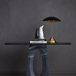 Настольная лампа с перфорированным металлическим рассеивателем Through варинант исполнения - 3 | Loft Concept в Самаре