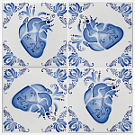 Плитка с узором Мое сердце варинант исполнения - 1 | Loft Concept в Самаре