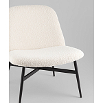 Кресло лаунж Ease белый варинант исполнения - 2 | Loft Concept в Самаре