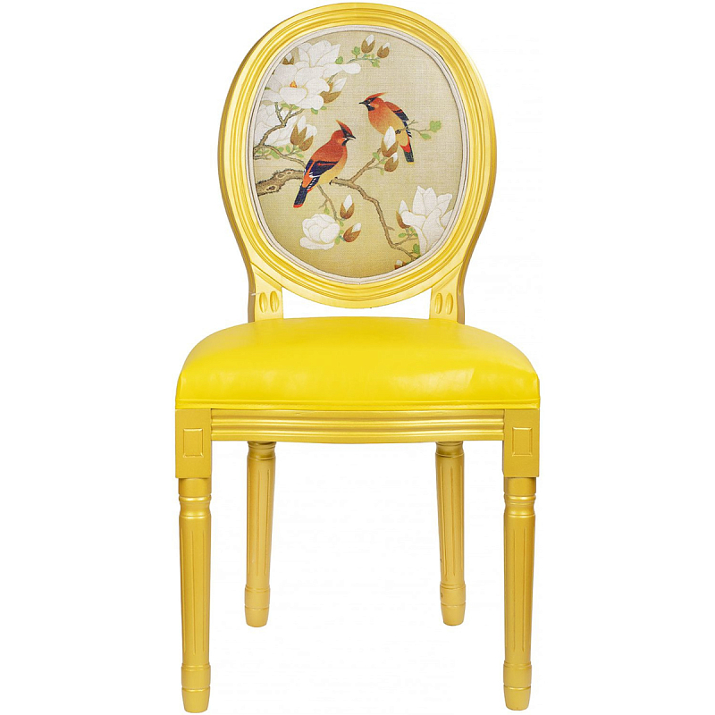 Стул French Juicy yellow Желтый Бежевый Стул French Juicy yellow Желтый Бежевый в Самаре | Loft Concept