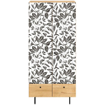 Шкаф с принтом Leaf bouquet варинант исполнения - 2 | Loft Concept в Самаре