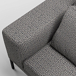 Мебельная ткань Шенилл серый цвет 142 см T4-46 варинант исполнения - 9 | Loft Concept в Самаре