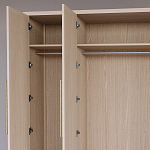 Большой Шкаф Primo Светлый дуб с 3 дверьми и 3 выдвижными ящиками варинант исполнения - 5 | Loft Concept в Самаре