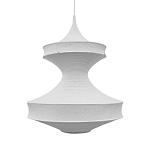 Подвесной вязаный белый светильник «Моника» варинант исполнения - 1 | Loft Concept в Самаре