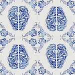 Плитка с узором Мозг варинант исполнения - 1 | Loft Concept в Самаре