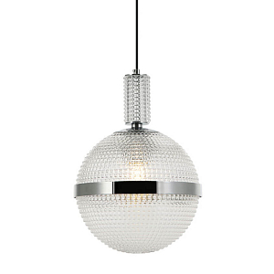 Подвесной светильник Crystal Galaxy Ball chrome