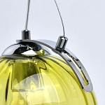 Люстра каскадная с 5-ю разноцветными стеклянными плафонами Kaleido варинант исполнения - 8 | Loft Concept в Самаре