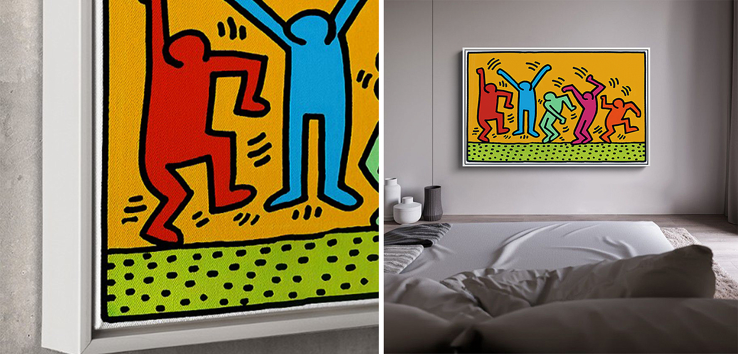 Постер Keith Haring 5 Постер Keith Haring 5 - Loft-Concept в Самаре
