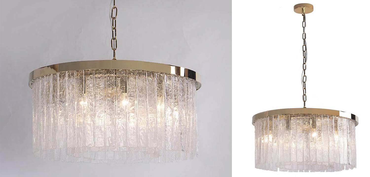 Люстра Crystal Harvey Gold Chandelier 60 Люстра Crystal Harvey Gold Chandelier 60 - Loft-Concept в Самаре