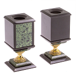 Настольный канцелярский набор из нефрита Apollo варинант исполнения - 4 | Loft Concept в Самаре