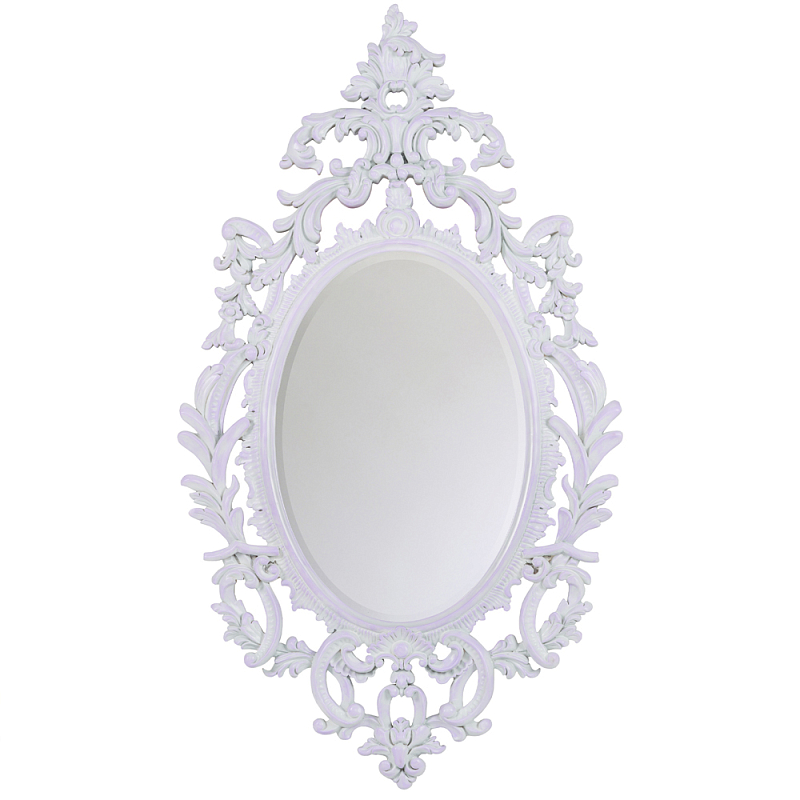 Зеркало в ажурной раме с эффектом старины Classic Ornament Mirror Бежевый Зеркало в Самаре | Loft Concept 