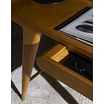 Дизайнерский рабочий стол из массива дерева Gio Ponti D.847.1 Writing Desk варинант исполнения - 8 | Loft Concept в Самаре